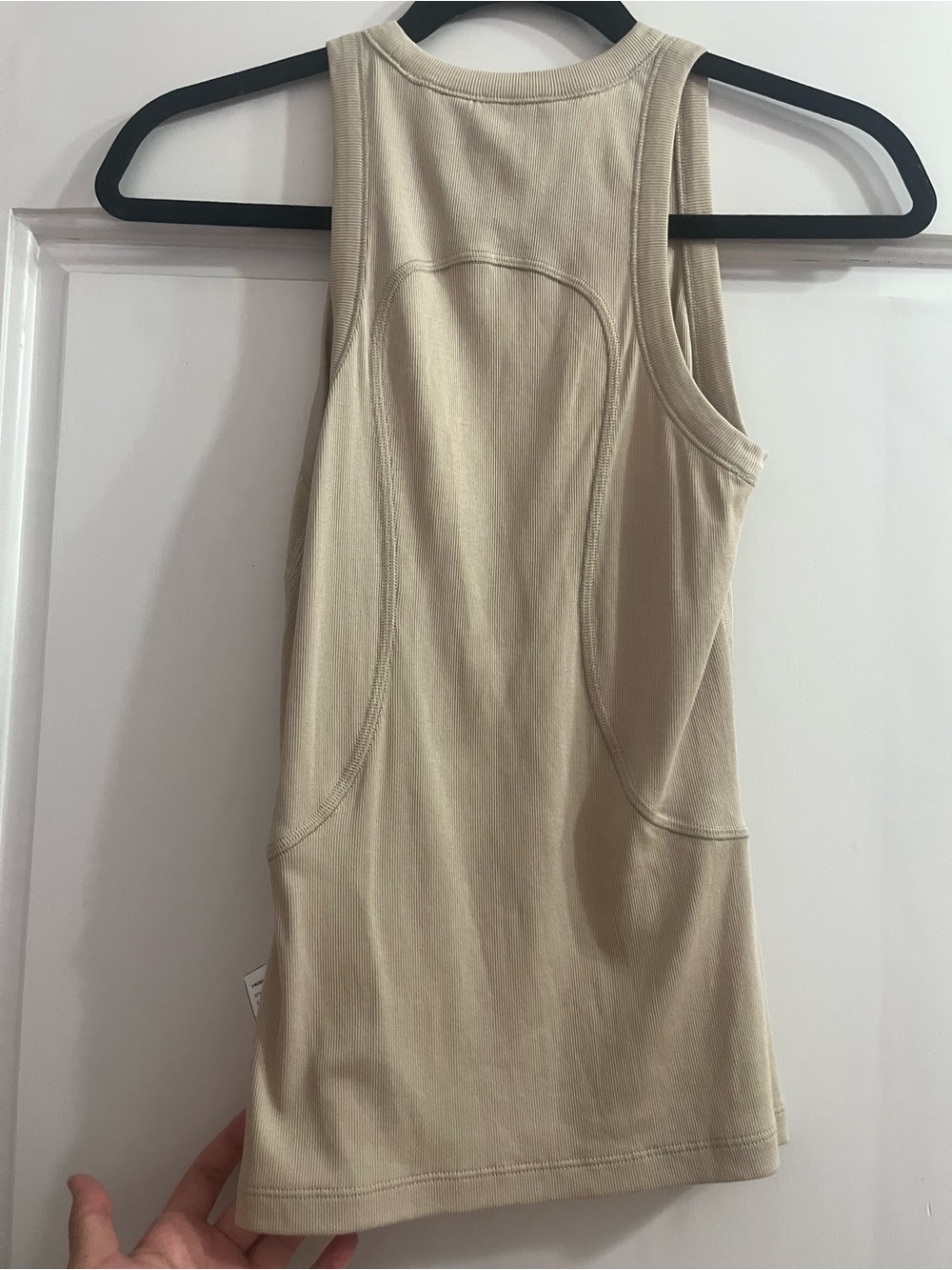 Lululemon ribbed Apollo tank size 6 new without tags
